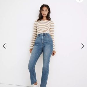 Madewell Petite size 29 Curvy Demi Boot Jeans NWT